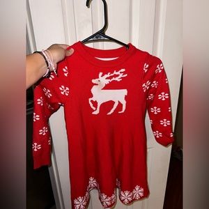 Little girls Christmas dress